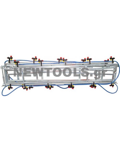 Μπάρες ψεκαστικών με 48 μπεκ για τρακτέρ 12 μέτρων